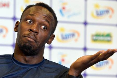 Usain Bolt: I'll call van Gaal if United lose again