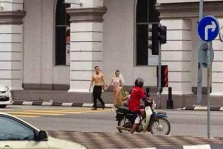 Police investigate semi-nude Ipoh 'bride and groom'