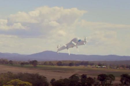 Google tests delivery drones in Australia