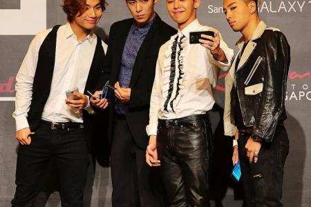 Big Bang boys crack  jokes despite bandmate's car crash