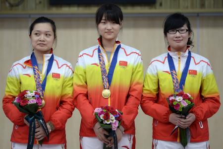 China trio win 1st gold at Incheon Asian Games