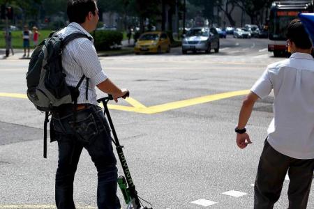 Why you can't ride these electric scooters in S'pore