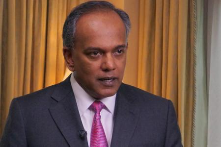 Shanmugam defends death penalty at UN