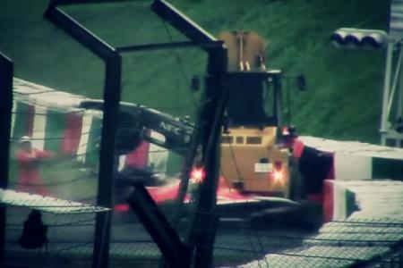 Video: Bianchi seriously injured in Japanese GP crash