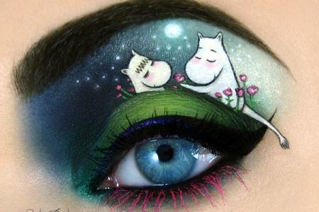 PHOTO GALLERY: She creates amazing eye make-up