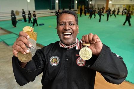 It was hardly a stroll for Sheik in his 1993 SEA Games silat win 