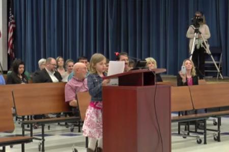 Articulate 9-year-old speaks out against test that causes students unhealthy stress 