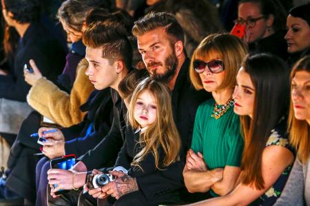 David Beckham 'photobombs' his son's Instagram video