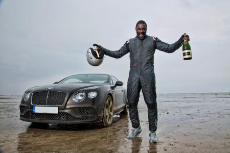 Idris Elba sets new British landspeed record in a Bentley