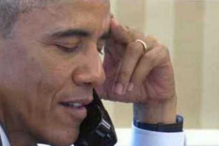 US President Obama calls mothers to wish them on Mother's Day