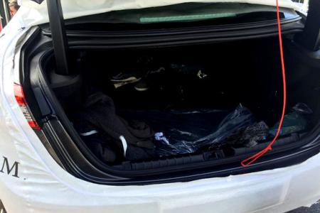 UK police find migrants hiding in trunks of Maserati sports cars