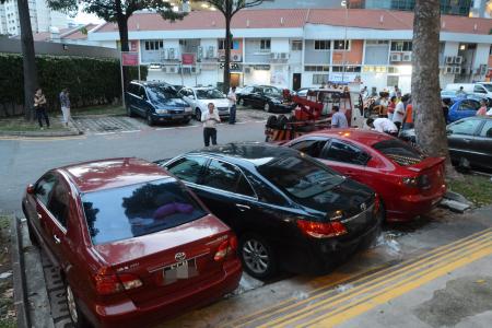 Carpark carnage