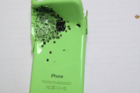 iPhone saved man from shotgun blast