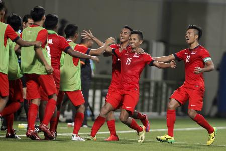 Young Lions labour to 1-0 win over the Philippines