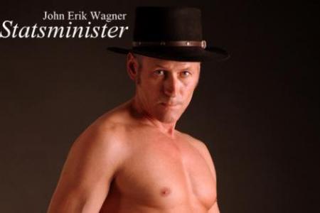 Danish politician bares all for campaign poster