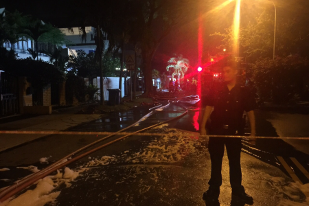 Update: Yio Chu Kang house fire injures six, two bodies found