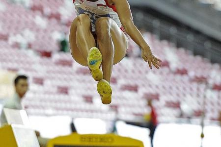 Hail Londa, queen of the long jump