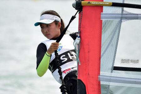 Audrey is Singapore's first windsurfing winner since 1989