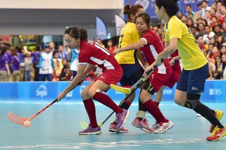 S'pore floorball teams off to a sizzling start