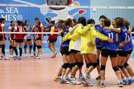 Thai women stretch dominance with 10th straight volleyball gold