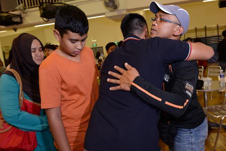 Tearful reunion for TKPS students and guides
