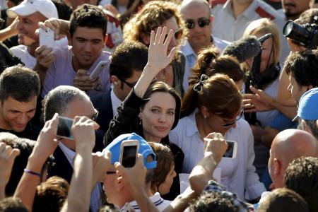 ANGELINA JOLIE TAKES DAUGHTER ON HUMANITARIAN TOUR