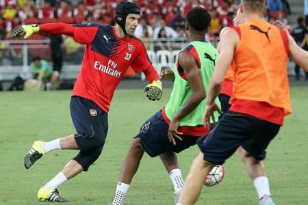 Cech's cool, charming and confident