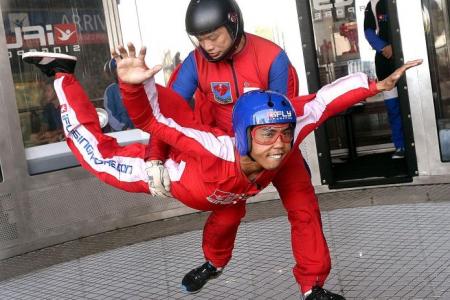 TNP reporter is Red Lion skydiver for a day