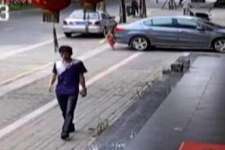 WATCH: Driver runs over 2-year-old & leaves him on road
