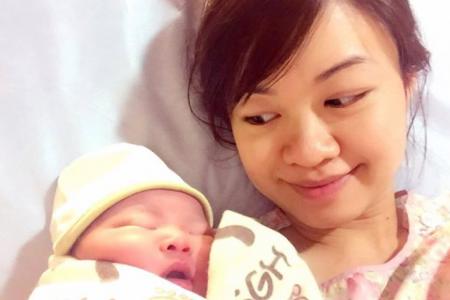 Tin Pei Ling has given birth to SG50 baby 