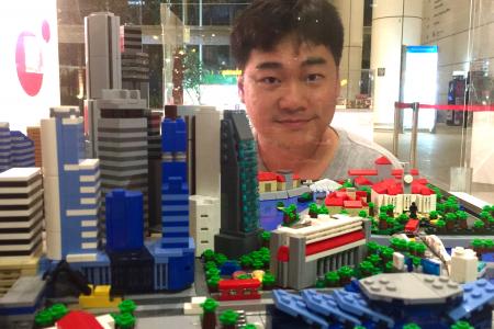 Central 'brick' district: TNP photojournalist builds Lego CBD
