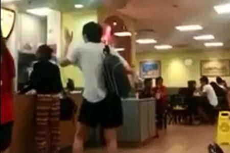 Man's racist rant sparks fight at McDonald's in viral video
