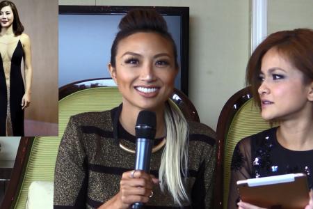 TV fashion gurus Jeannie Mai and Sazzy Falak want Constance Song's abs