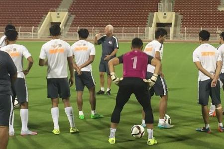 Stange confident S'pore's best XI can take on Syria