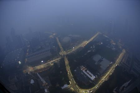 Organiser of F1 race keeping a close watch on haze