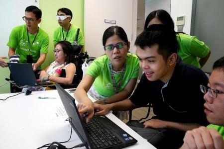 Training programmes help disabled find jobs