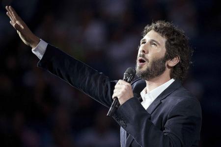 Josh Groban is returning to a familiar stage in his life