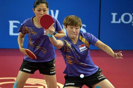 Singapore's table tennis teams exit at quarter-final stage