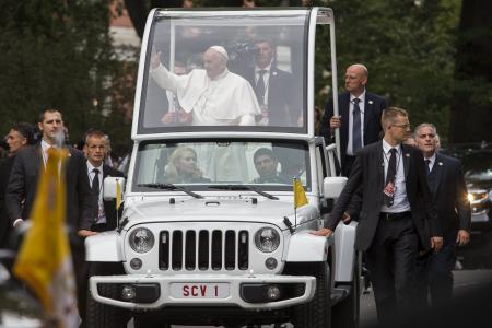 Pope Francis the rock star