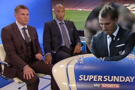 Thierry Henry's superb reaction to Brendan Rodgers' sacking