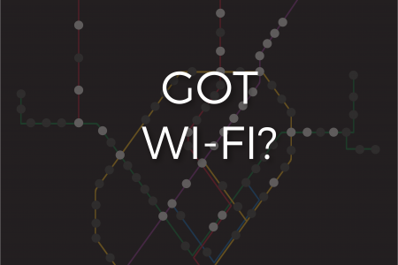 Which MRT stations have free Wi-Fi?