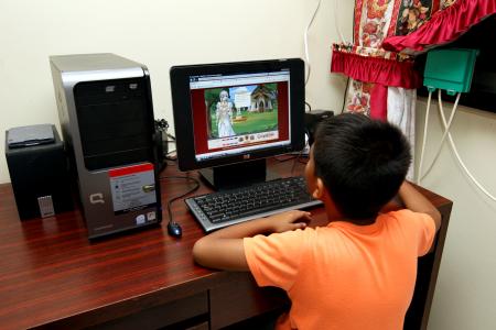 Keep an eye on children's online activities