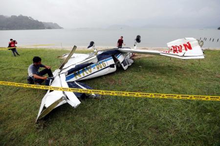 Four, including two Singaporeans, escape plane crash-landing in Malaysia