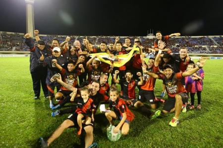 Brunei DPMM finally lift S.League title