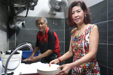 She's the restaurant boss who stood by dishwasher with skin condition