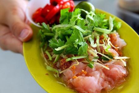  Food stalls to stop selling raw fish