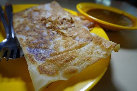 Roti prata, Chinese version