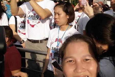 Taking selfies a top draw among Big Walk participants