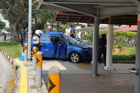 One sent to hospital after accident at Bedok North Road