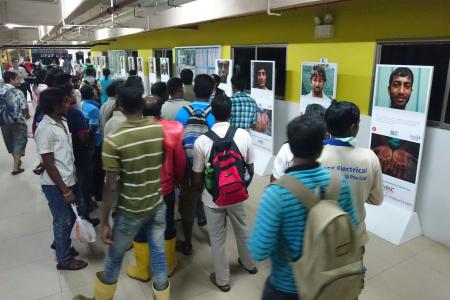 Photo project acknowledges migrant workers' contributions to Singapore